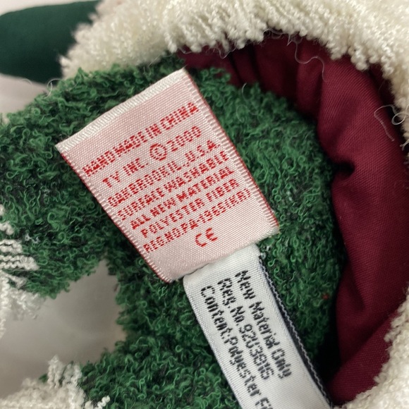 Ty Attic Treasures Teddy Bear in Santa Suit - Picture 11 of 11